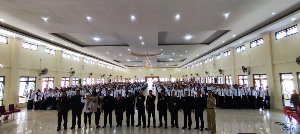 Penyerahan SK PPPK Guru Formasi Tahun 2022 Pemerintah Kabupaten Sukoharjo