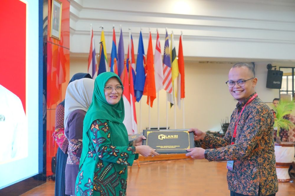 BPKSDM Kabupaten Sukoharjo Menerima Penghargaan  Sebagai Salah Satu Dari 5 Rencana Aksi Terbaik
