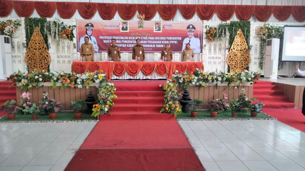Penutupan Orientasi Pengenalan Nilai dan Etika pada Instansi Pemerintah bagi PPPK Tahun 2023