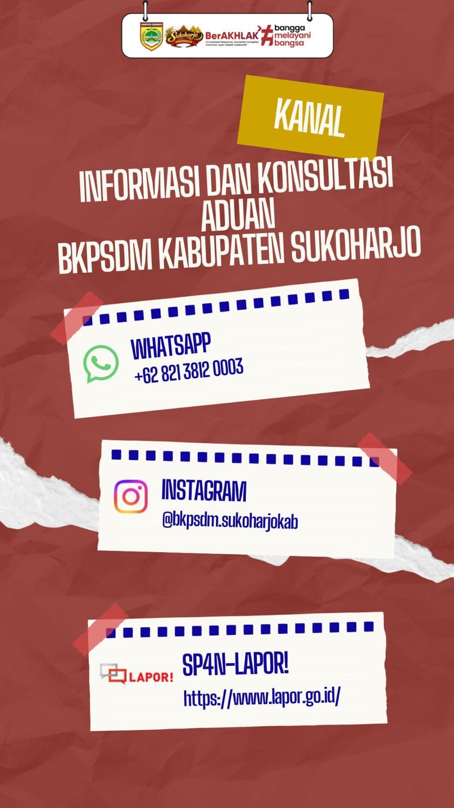 Informasi dan Konsultasi Aduan