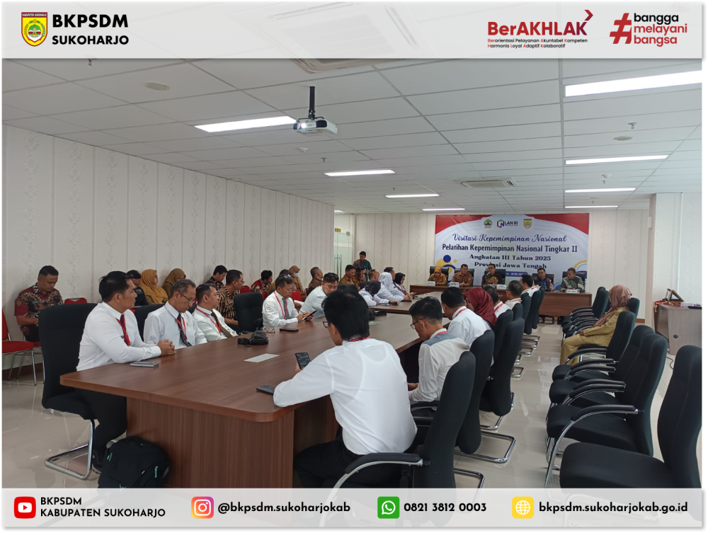 Visitasi Kepemimpinan Nasional PKN Tingkat II Angkatan 3 Provinsi Jawa Tengah Digelar di Sukoharjo