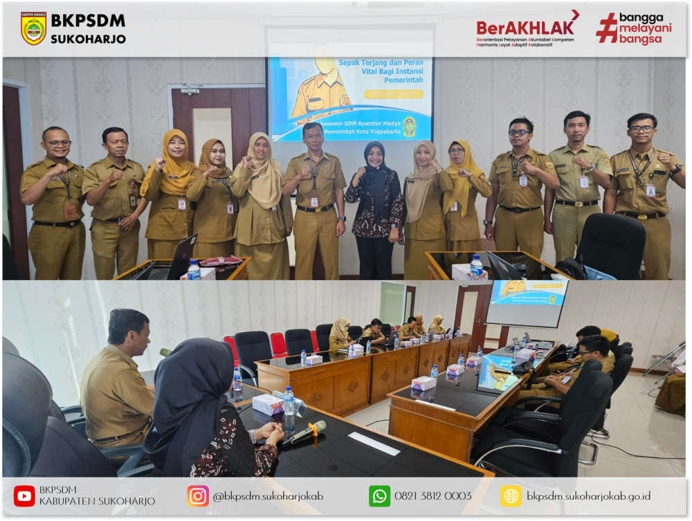 Peningkatan Kompetensi ASN: BKPSDM Sukoharjo Gelar Pelatihan Penguatan Kapasitas Asesor, Konselor, dan Psikolog
