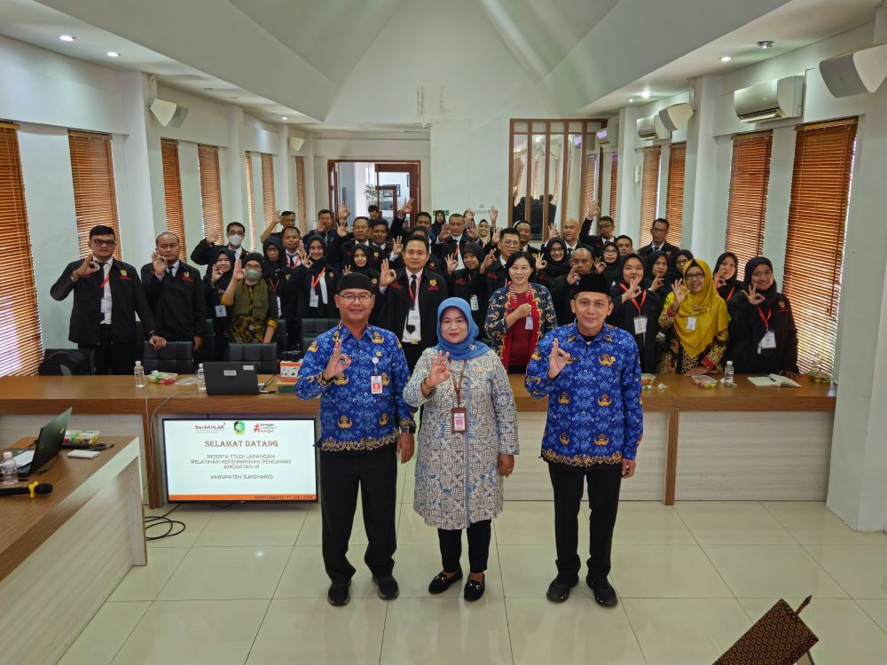 Studi Lapangan Pelatihan Kepemimpinan Pengawas Angkatan 4 Kabupaten Sukoharjo Tahun 2024 di Kabupaten Banyuwangi