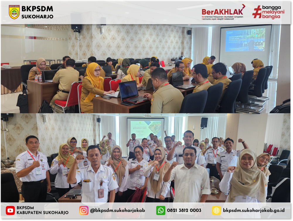 Akselerasi Reformasi! Sukoharjo Mantapkan Peta Proses Bisnis di 9 OPD