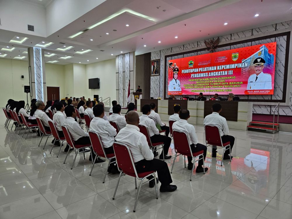 Penutupan Pelatihan Kepemimpinan Pengawas Angkatan 3 Tahun 2023