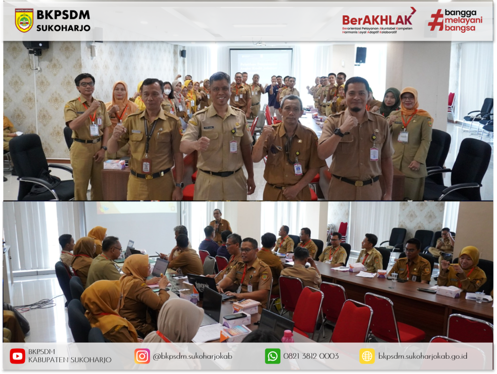 Pelatihan Penyusunan Angka Kredit Jabatan Fungsional sebagai Upaya Pengembangan Karier ASN
