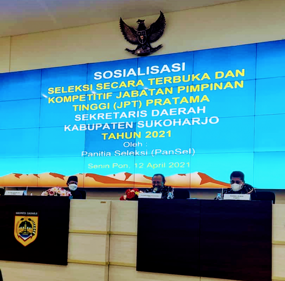 Sosialisasi Seleksi Terbuka Jabatan Tinggi Pratama